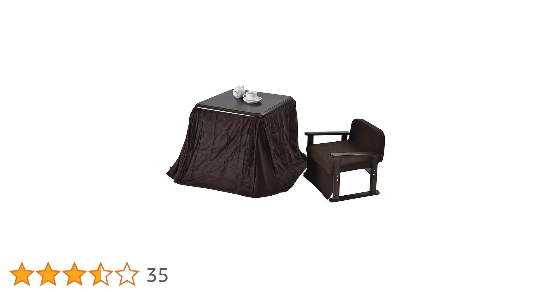 山善 一人用こたつ ぬくもり庵 VGA-58H 58×58 ㎝ 椅子・布団セット 楽天市場】山善 YAMAZEN 一人用こたつ ぬくもり庵 VGA-7058(DB) | 価格