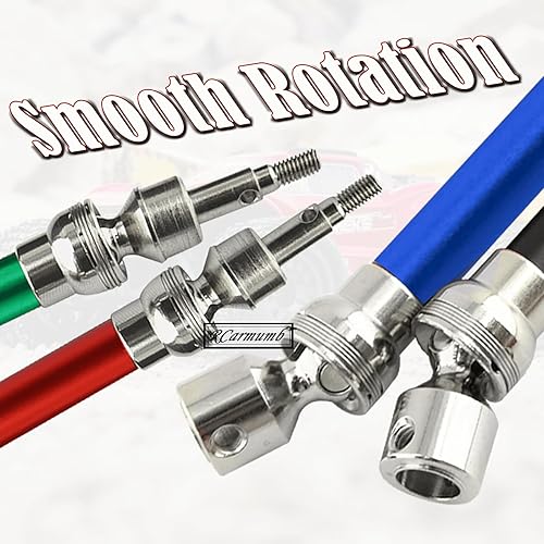 Miniatura 7 de Rcarmumb Actualizaciones de ejes de transmisión CVD para 110 Arrma Granite Senton 3s Blx&Mega550, Vortek 3s Blx, Big Rock v2, 4 piezas delanteras