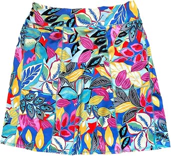 BANDI Pocketed Skirt - Womens Everyday Skirt with Pockets, UPF 50, 4-Way Stretch, Lightweight, Wrinkle-Free Made in USA