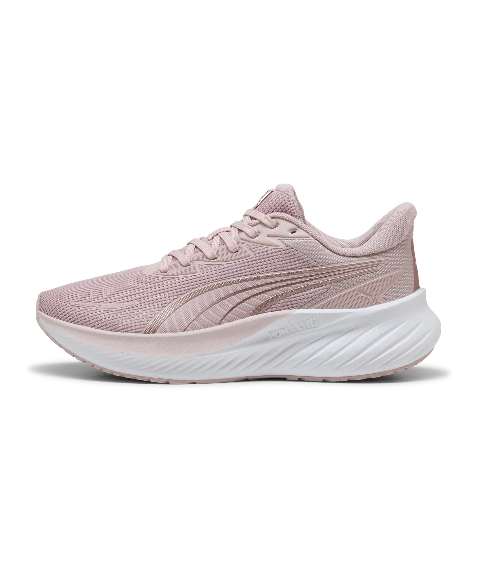 PUMA Erwachsene Pounce Lite 2 Laufschuhe 42.5, Misty Pink White