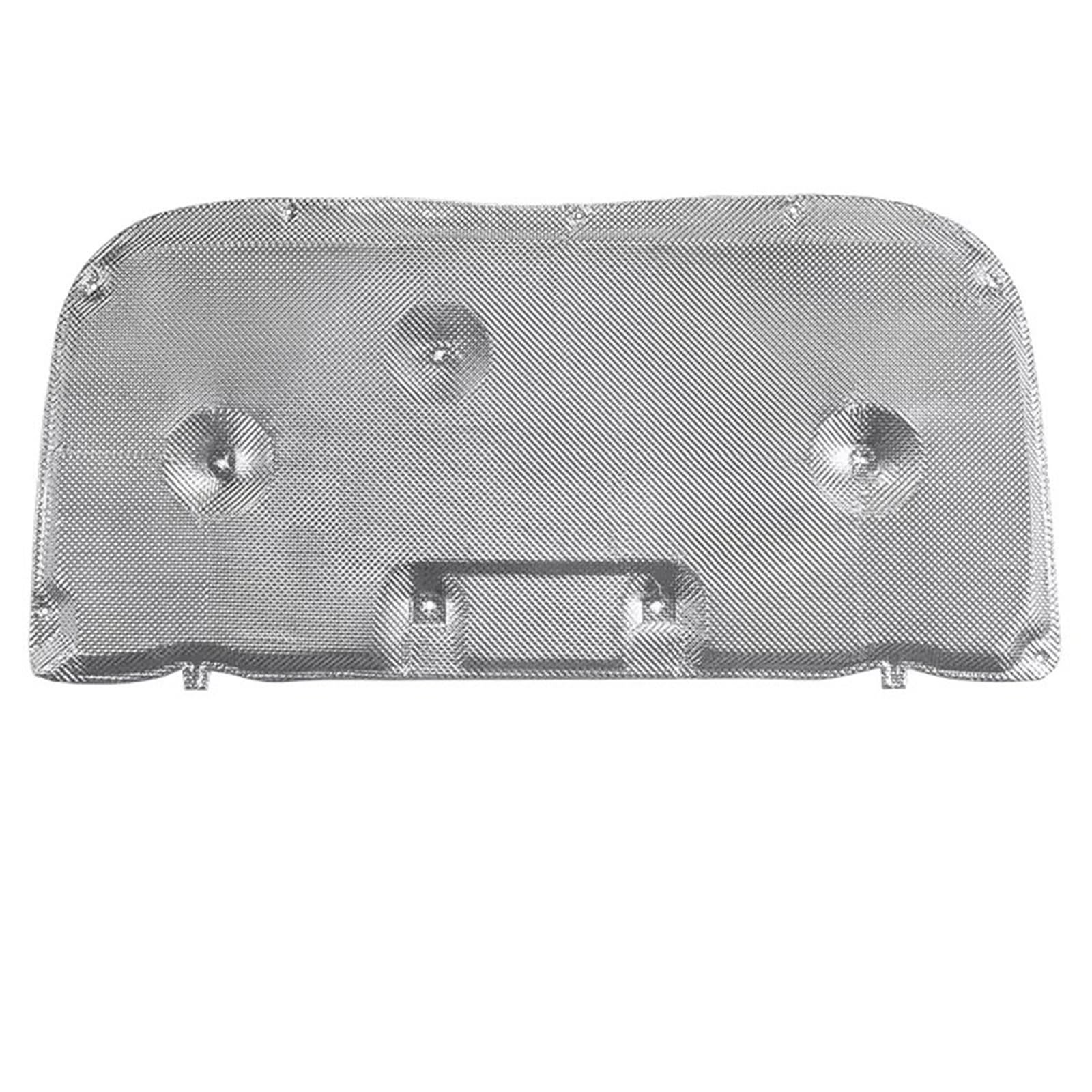 Xexjhqq Upgrade 2018-2023 Car Hood Engine Insulation Pad For Toyota For Land For Cruiser For Prado 150 Lc150 Engine Room Insulation Heat Aluminium Foil Board Sound Lining Modification Accessories(Upgrade 2018-2023)