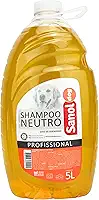 Sanol Dog Shampoo De Pêlos Para Cães E Gatos Neutro 5 Litros Laranja