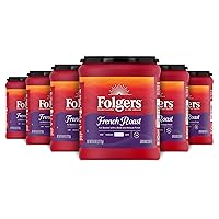 Vista 21 de Café molido Folgers Coffeehouse Blend, tostado medio-oscuro, 9.6 onzas