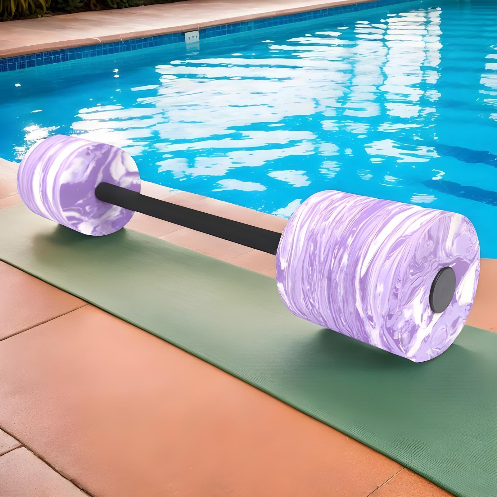 Hantle wodne, lekkie ciężarki treningowe do aqua | krótkie hantle do ćwiczeń wodnych, ciężarki treningowe, długie hantle ręczne – do treningu wstecznego, pływania, wspomagania treningu, fitnessu i