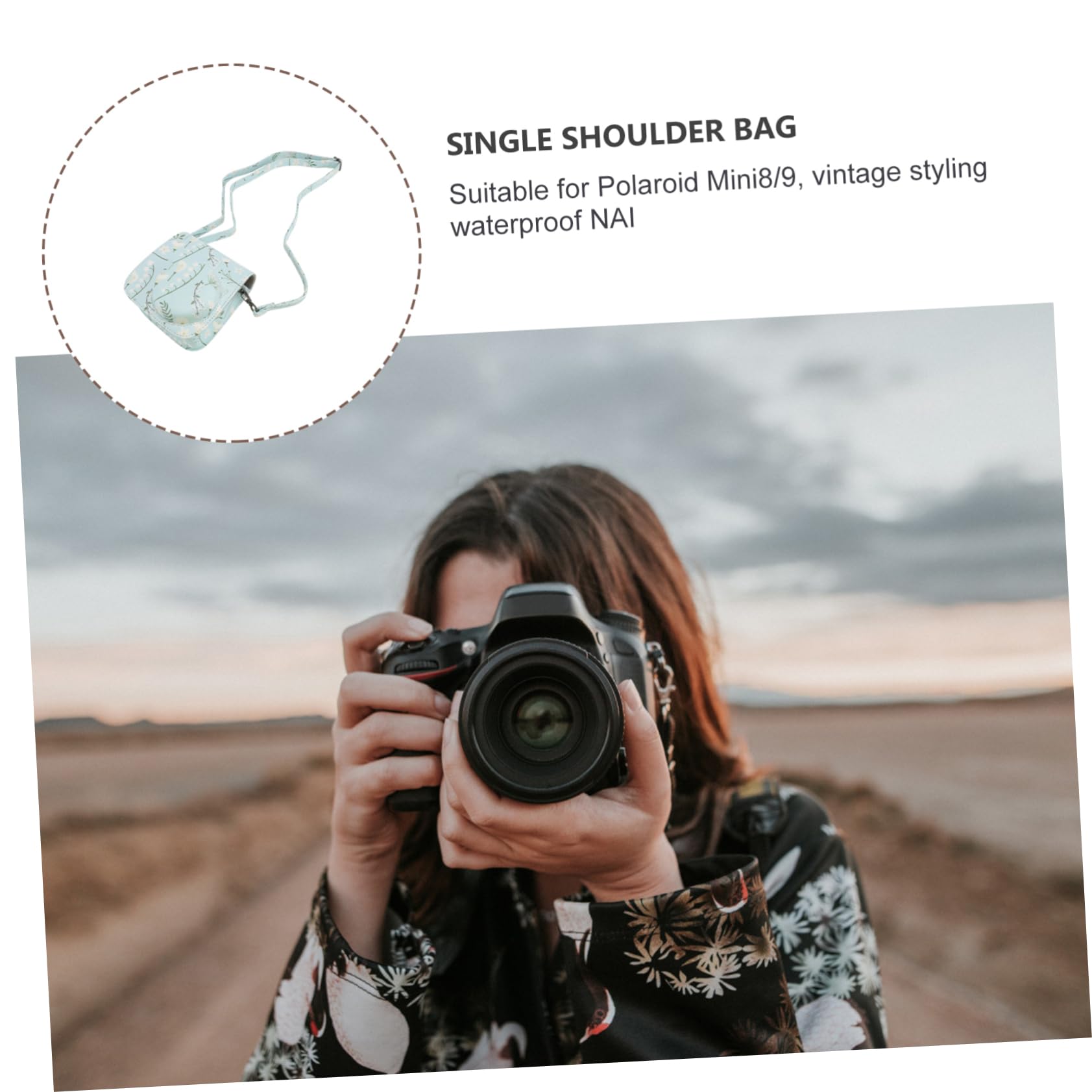 jojofuny 2 Pz Custodie Protettive Kutuzov Mikaberidze Fotocamera + Borsa Facile Da Pulire Cámara De Fotos Istantanea Spallacci Imbracatura Borsa Fotografica Resistente Ai Graffi Custodia