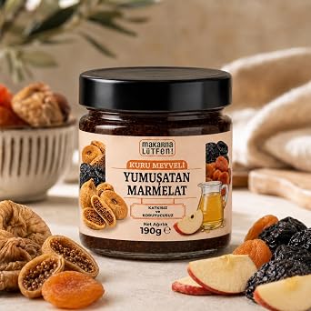 pasta please! Softening Marmalade Dried Figs-Apricot-Plum 190 Gr