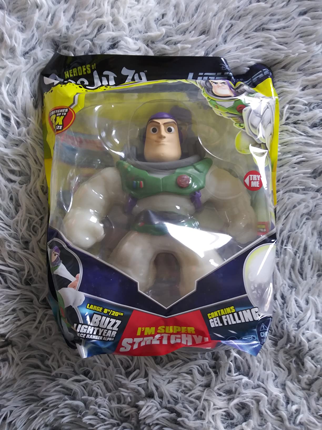 Goo Jit Zu Buzz Lightyear Zurg Figura Elastica Bandai - Juegos y Juguetes | México