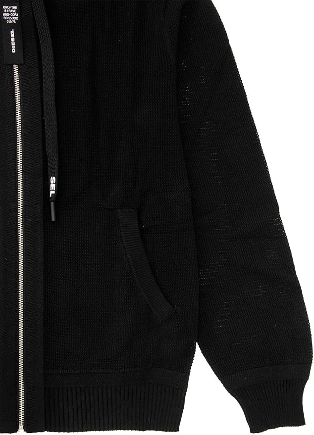 Amazon.co.jp: (ディーゼル) メンズ ニット メッシュジップニット 