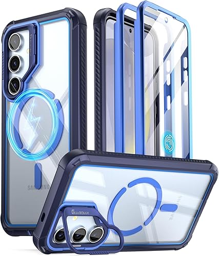 Miniatura 7 de Poetic Guardian - Funda para Samsung Galaxy S24+ Plus de 6.7 pulgadas, soporte de cámara integrado protector de pantalla funciona con identificación