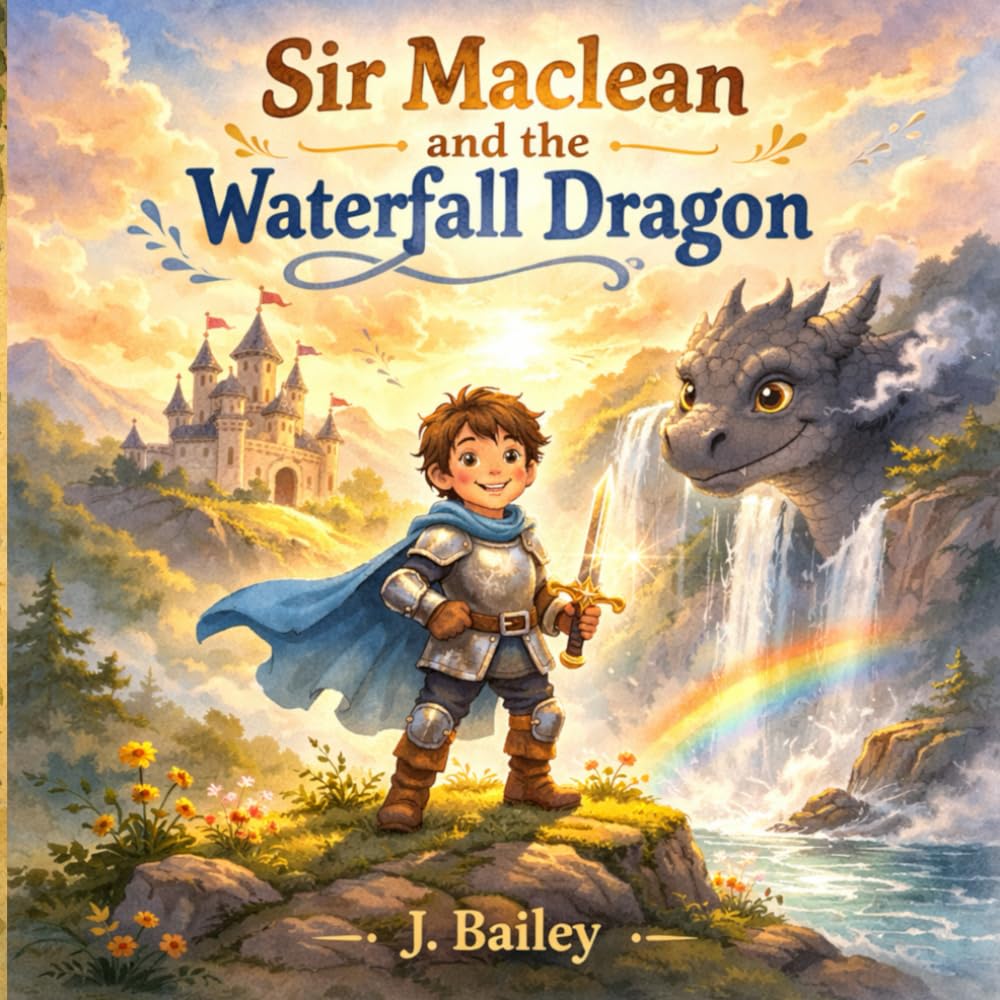 Sir Maclean and the Waterfall Dragon: A Gentle Read-Aloud Adventure About Bravery and Kindness