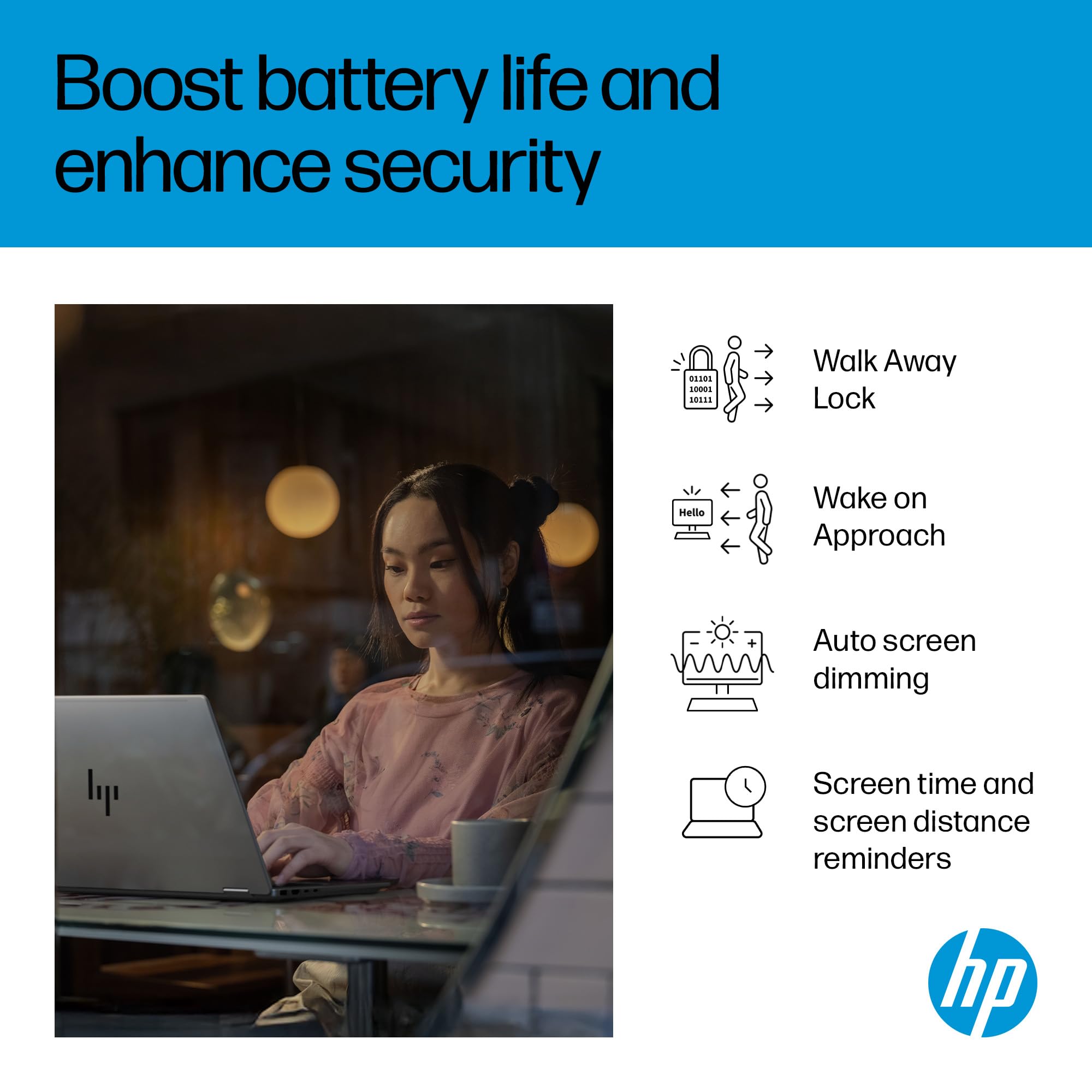 HP OmniBook X Flip NGAI 14" Laptop | CoPilot+ PC | Intel® Core™ Ultra 5-226V Processor | 16GB RAM | 512GB SSD | Intel® Arc™ 130V | 2K IPS Touchscreen | Up to 22.75Hr Battery | Windows 11 | 14-fm0005sa — view 10