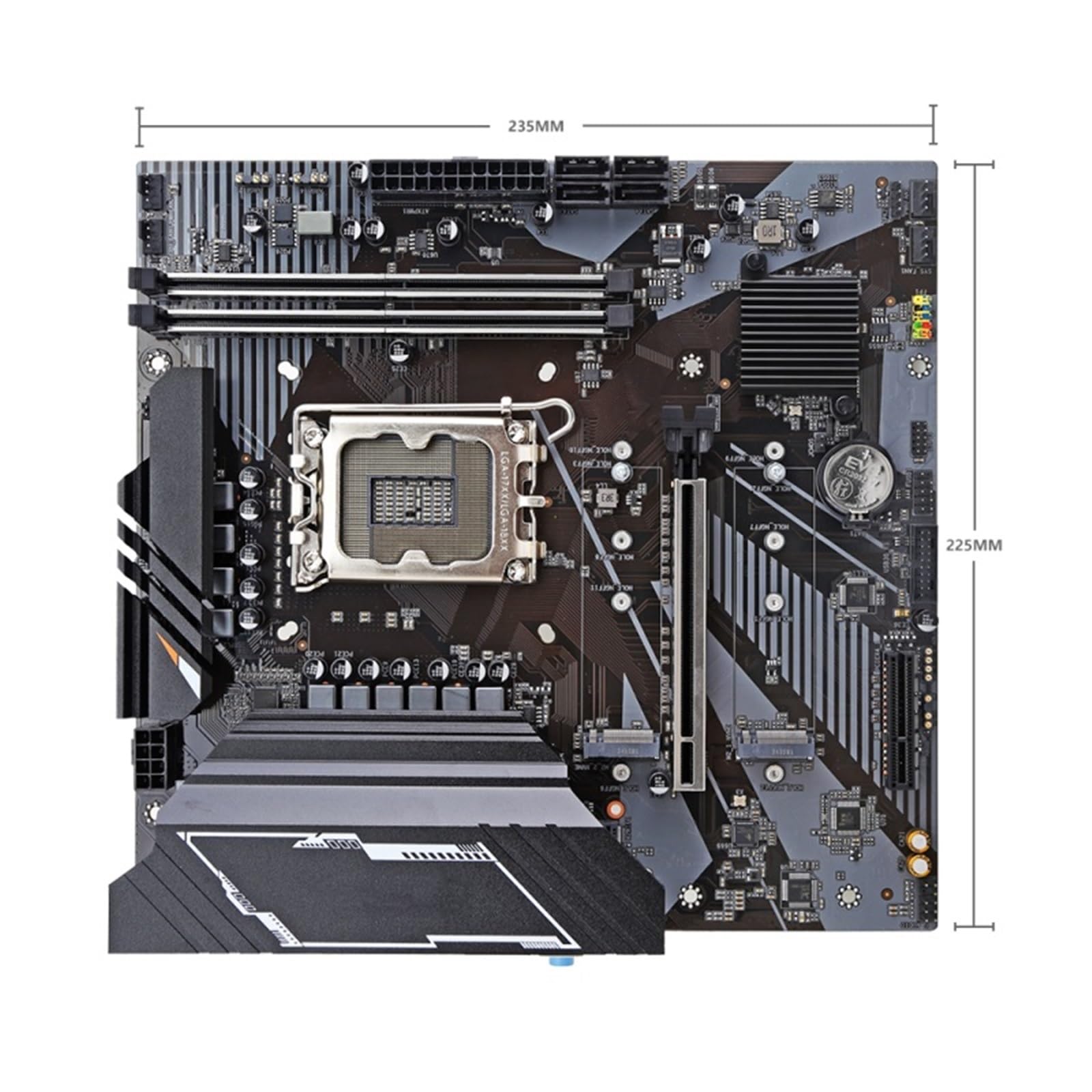 B760 Pro Micro ATX Płyta główna DIY Wsparcie B760 Chipset 1700 12th/13th/14th (seria i3/i5/i7/i9)