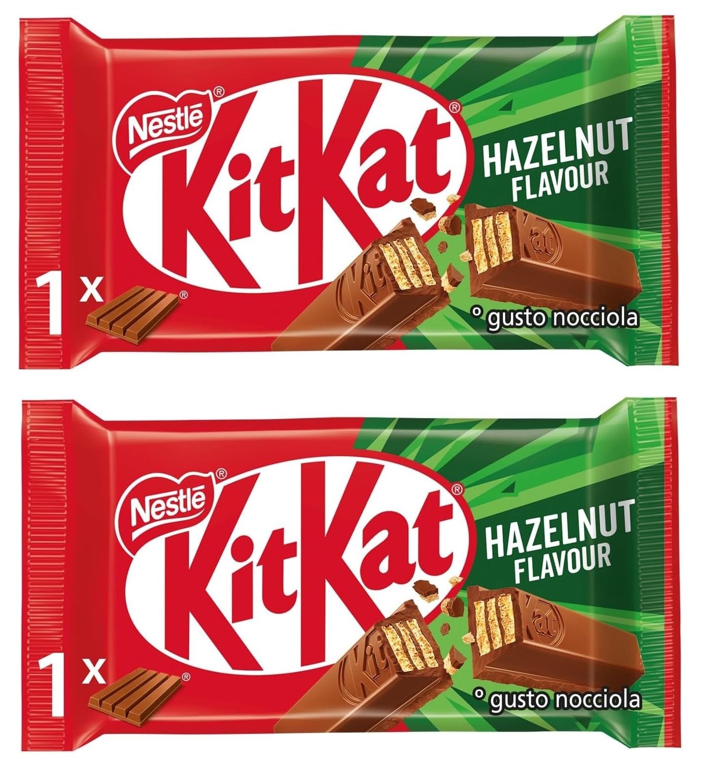 KitKat DECADENT Nestlé KitKat Hazelnut Flavour Milk Chocolate Bar, Crispy