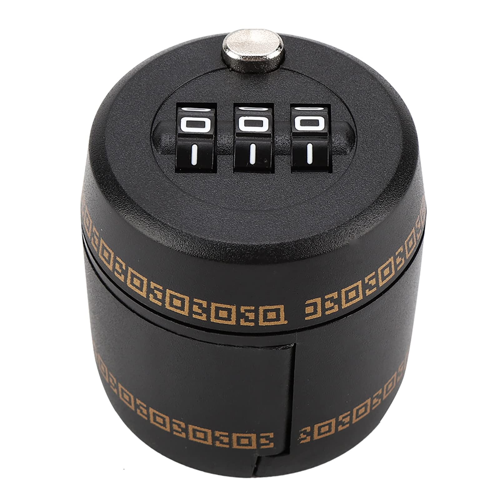 Jerliflyer Plastic Bottle Password Lock, Combination Sealing Lock Wine Stopper Vacuum Plug for Wine Preservation