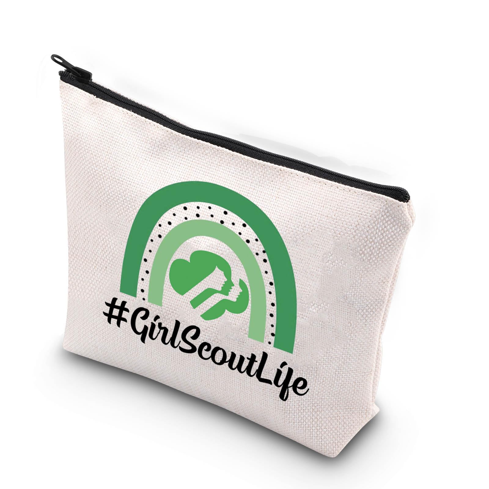 TSOTMOScout Leader Gift Leader Life Zipper Pouch Makeup Bag for Mom Scout Leader (GScoutLife)