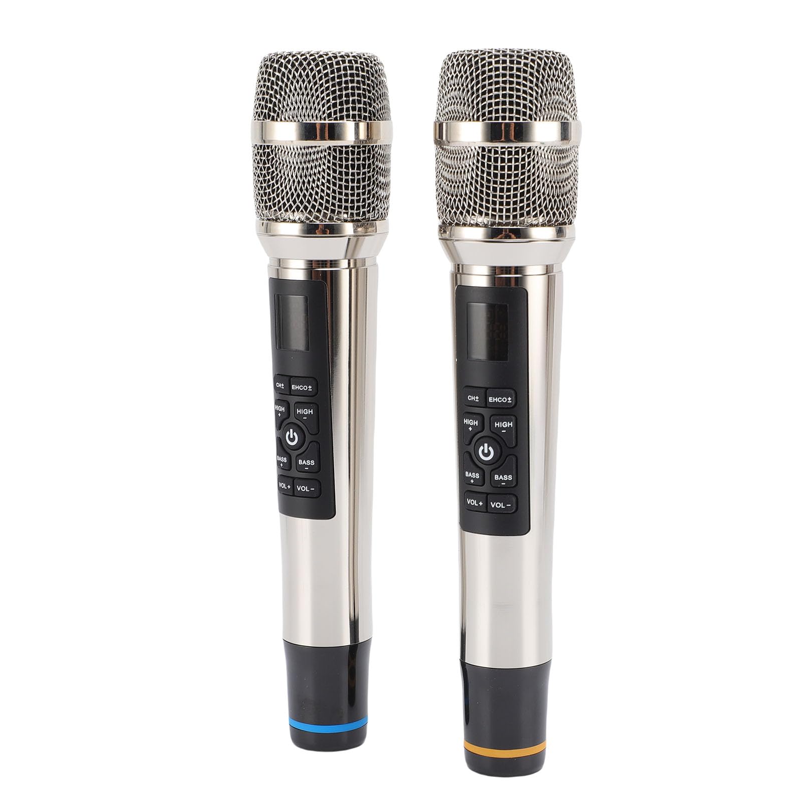 Denash Microfono Wireless, di Microfono Dinamico a Cordone Ricaricabile con Ricevitore, Microfono di Karaoke Professionale per Cantare il Discorso della Festa di Nozze
