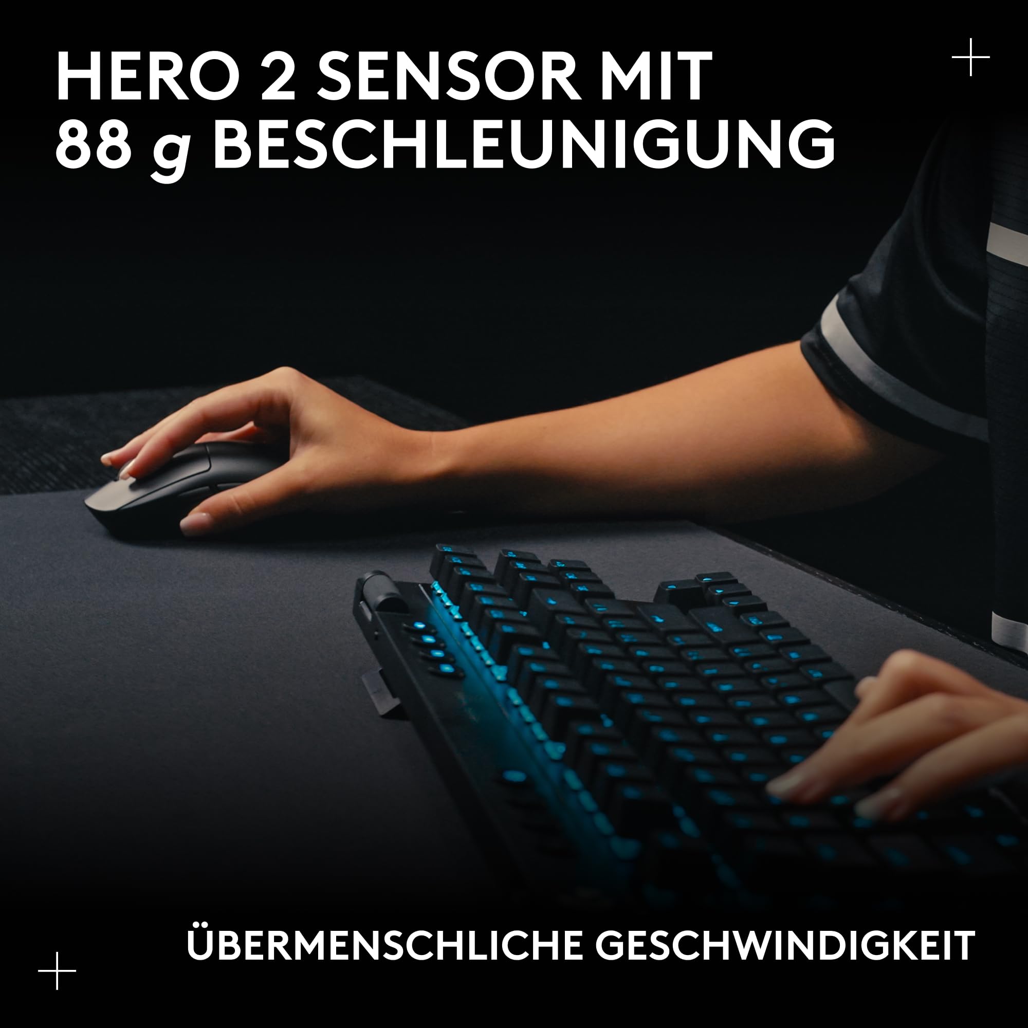 Logitech G PRO 2 LIGHTSPEED kabellose Gaming-Maus Rechts-oder Linkshänder, mit bis zu 4 anpassbar... Ansicht 10
