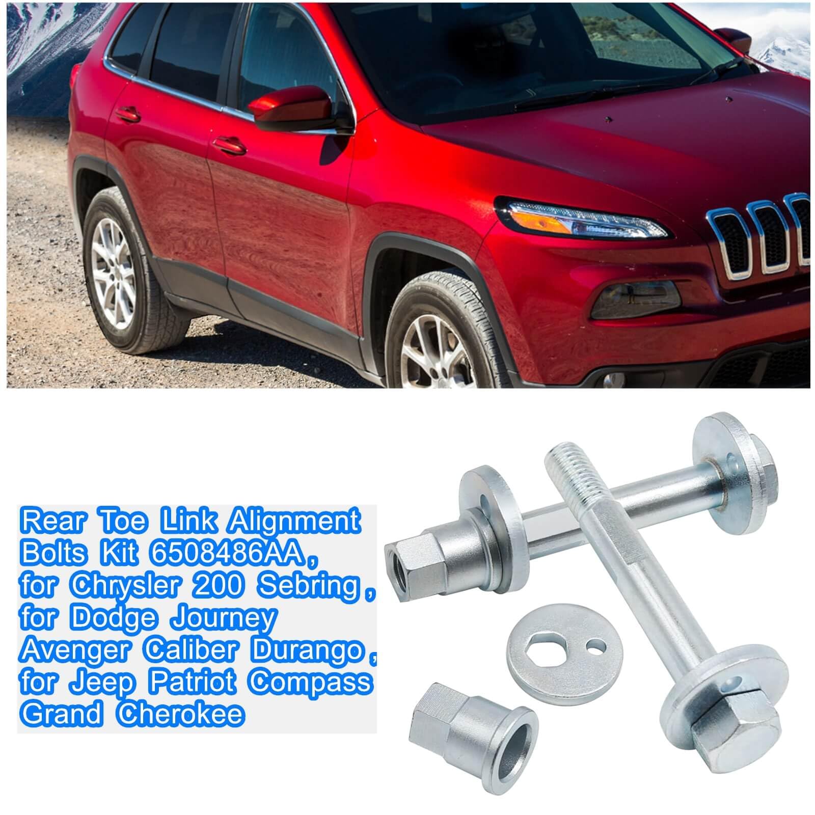 Amazon.co.jp: リアトゥリンクアライメントボルトキット 6508486AA