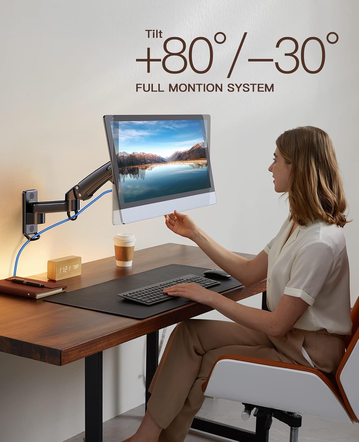 🔥 Cashback up to 70% HUANUO TV Monitor Wall Mount for 22”-35” Ultrawide Screens, Upgraded Full Motion Monitor Arm Single, Wall Mounted Monitor Stand Support VESA 75/100/200mm, Load Capacity 6.6 to 26lbs Product Deal HUANUO TV Monitor Wall Mount for 22”-35” Ultrawide Screens, Upgraded Full Motion Monitor Arm Single, Wall Mounted Monitor Stand Support VESA 75/100/200mm, Load Capacity 6.6 to 26lbs