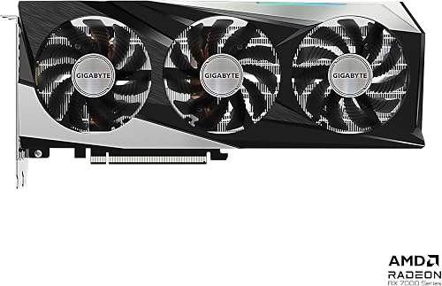 Gigabyte Radeon RX 7600 Gaming OC 8G Carte Graphique, 3 Ventilateurs WINDFORCE 8 Go 128 Bits GDDR6, GV-R76GAMING OC-8GD - 3