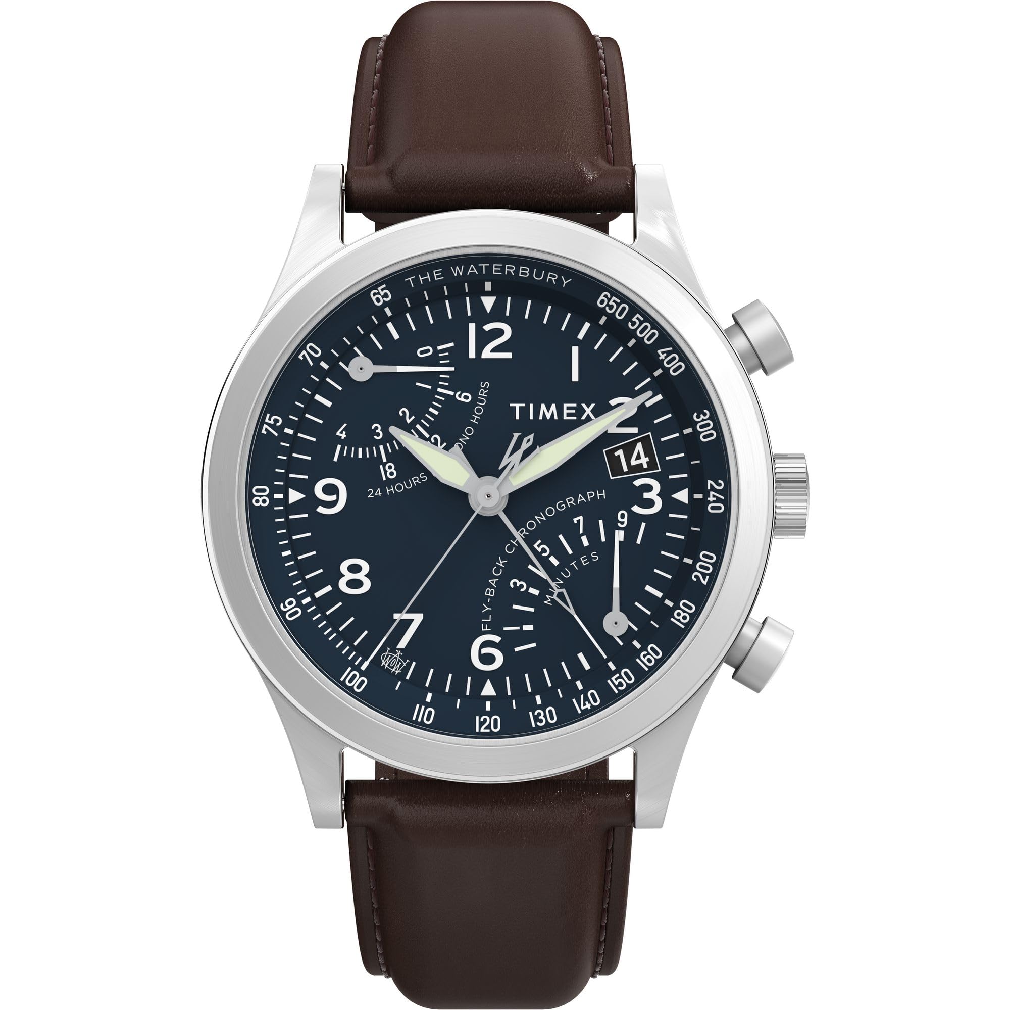 TIMEX Waterbury Men Blue Round Dial Analog Watch - TW2W47900UJ (B0D319SH8K) Amazon Price History, Amazon Price Tracker