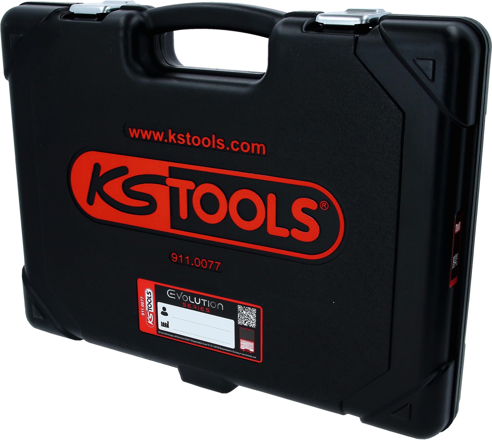 KS Tools 911.0077 EVOLUTION Series 1/4"+3/8"+1/2" Torx-Steckschlüssel-Satz, 77-tlg