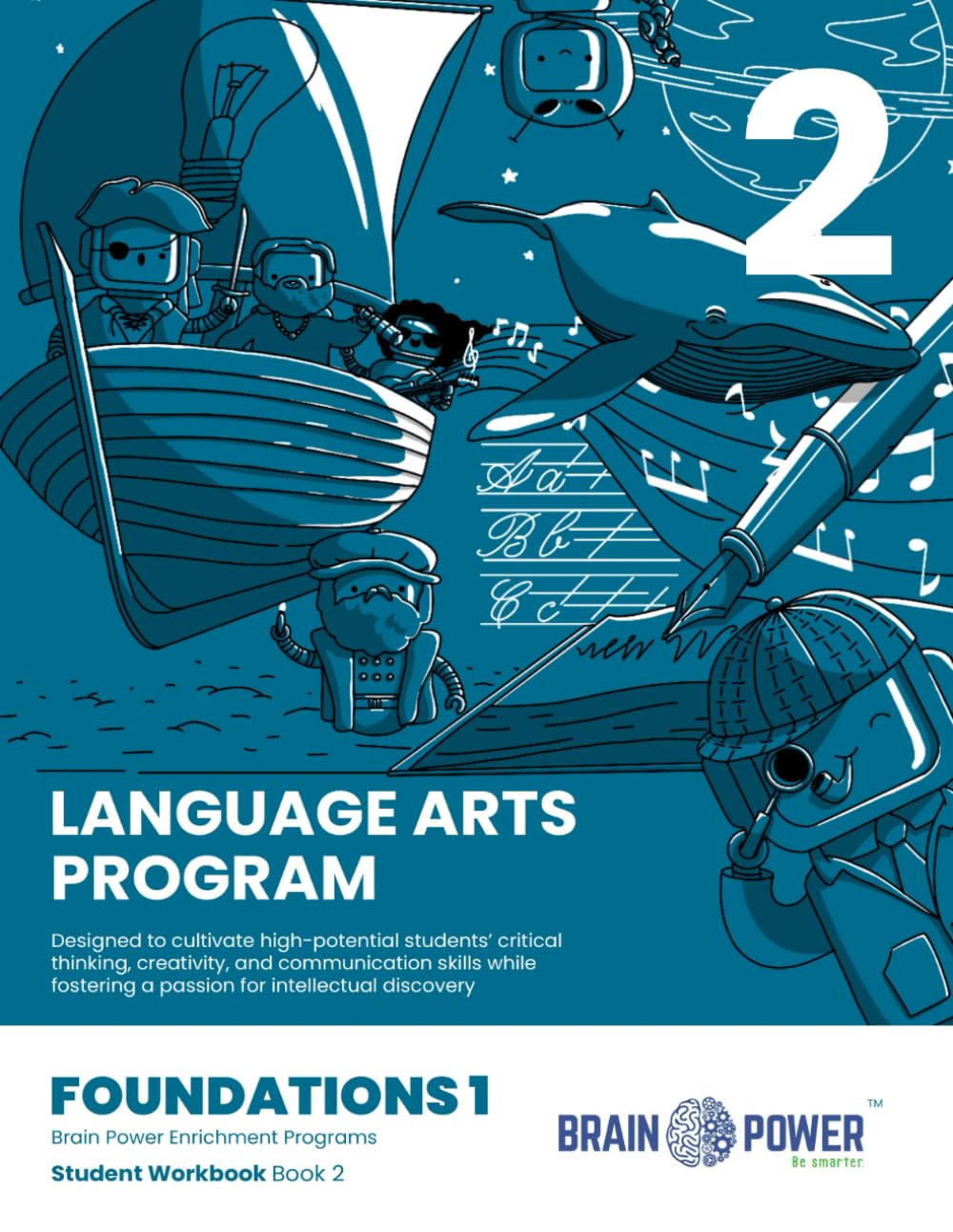 Brain Power Enrichment - Language Arts Program - Foundations 1 - Book 2: Student Workbook