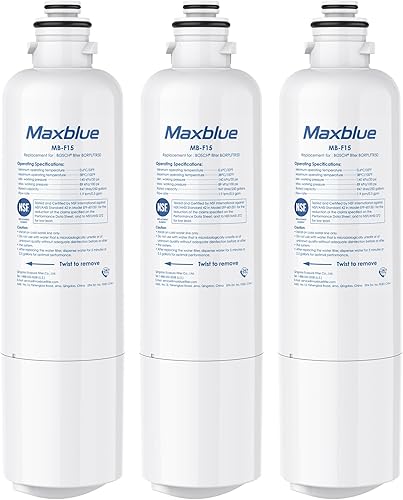 Miniatura 1 de Maxblue BORPLFTR50 Repuesto para Bosch Ultra Clarity Pro 11032531, 12033030, 11025825, BORPLFTR55, B36CD50SNS, B36CT80SNS, B36CL80ENS, B36FD50SNS,