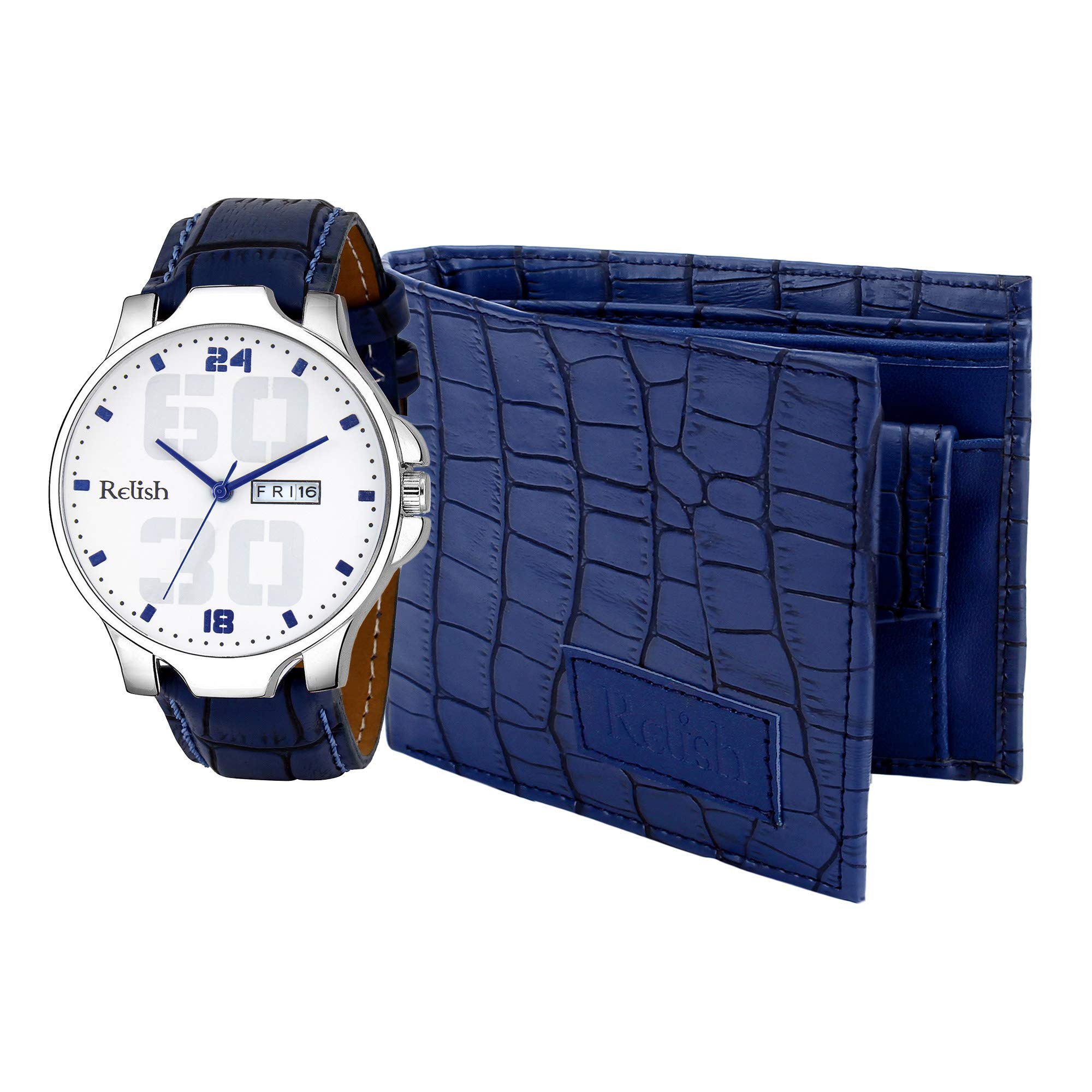 Relish Combo Day and Date Display Wrist Watch and Wallet for Men & Boy (B07Q4JLWDV) Amazon Price History, Amazon Price Tracker