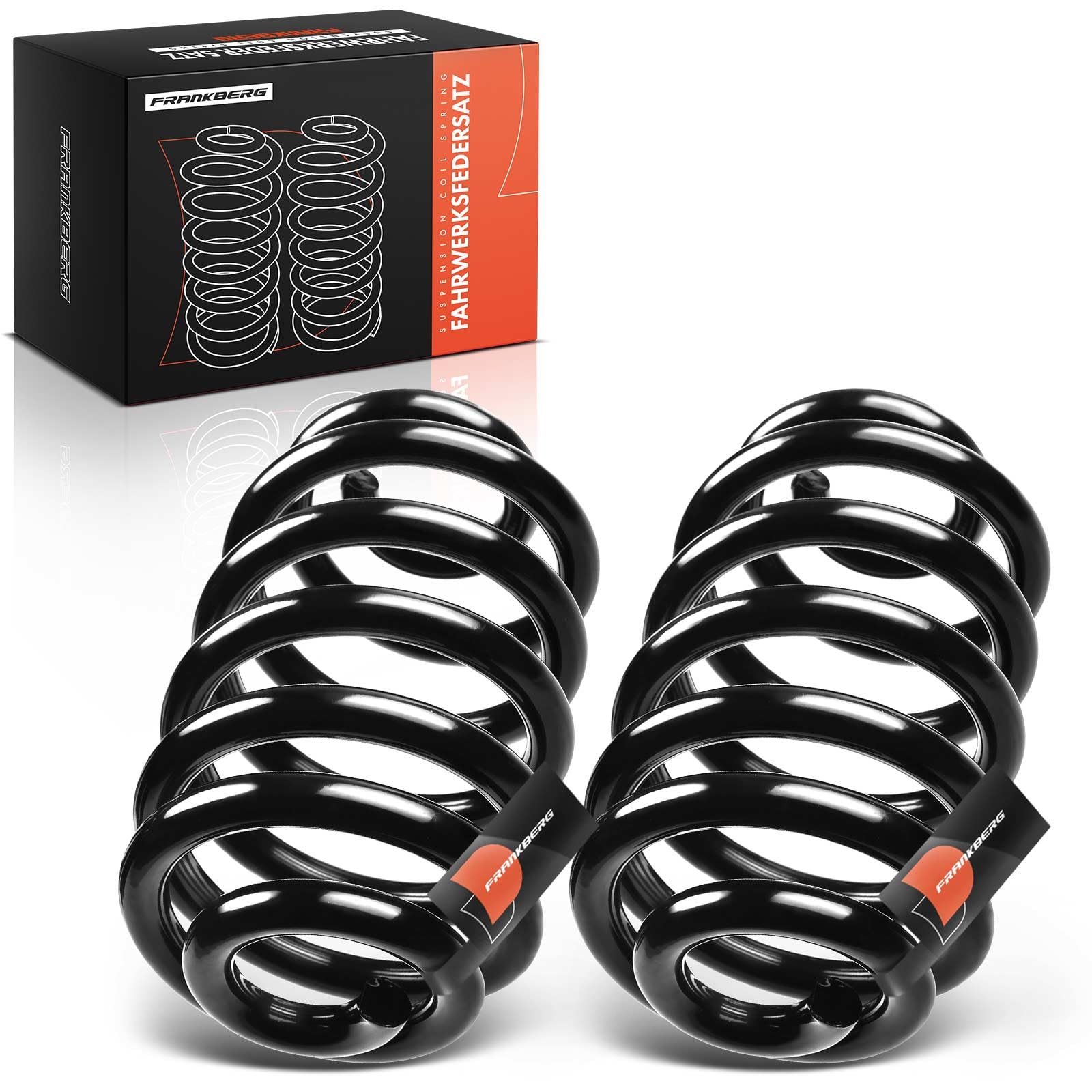 Frankberg 2x Coil Spring Rear axle Compatible with X3 E83 2.0L 2.5L 3.0L SUV 2003-2011 Replace# 33533413080