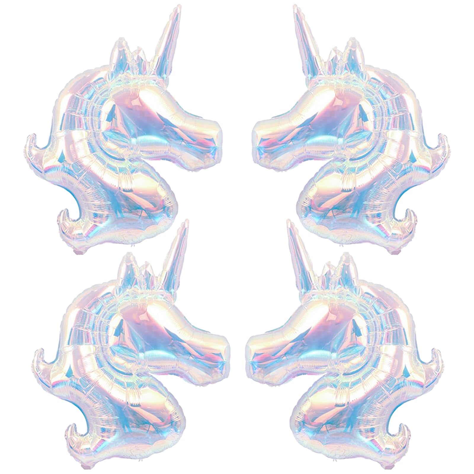 Unicorn Balloons Iridescent Unicorn Birthday Party Decorations Rainbow Oarty Decorations Girls Unicorn Themed Baby Shower Decorations Fairy Tale Supplies