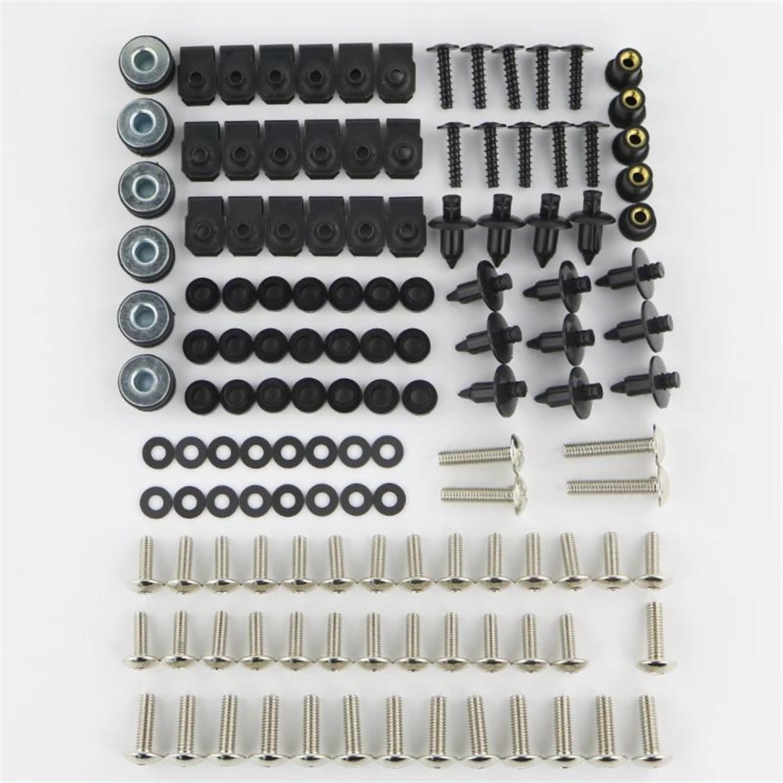 Motorcycle Fairing Screws Kit Windscreen Bolts For YZF600R YZF-R6 R6 R6S YZF1000R YZF750R CNC Alloy(Onecolor)