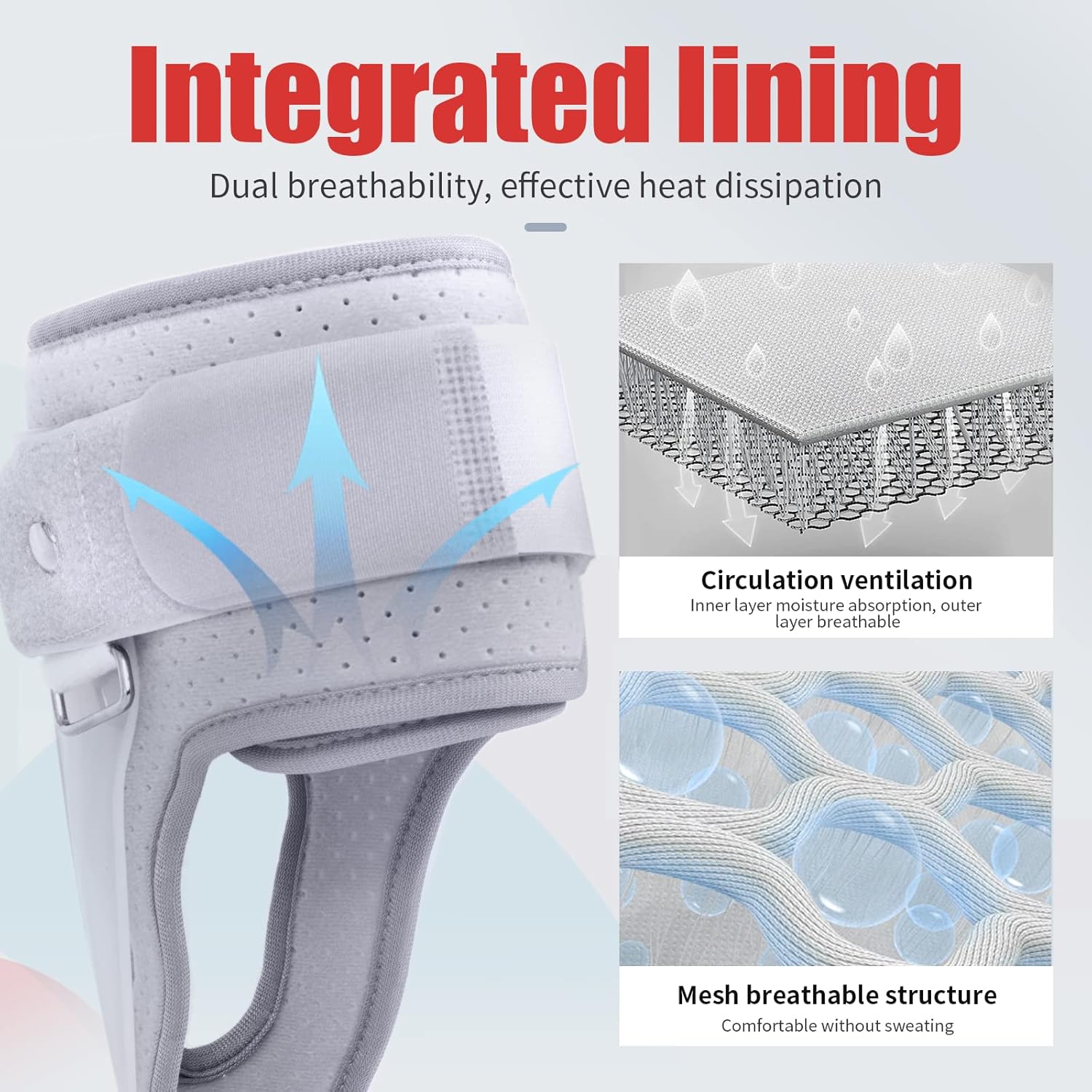 Medical AFO Foot Drop Brace - Drop Foot Braces for Walking - AFO Brace Walking with Shoe - Ankle Foot Orthosis for Stroke - Drop Foot Stabilizer Support for Men & Women Medium-Right (Comfort)