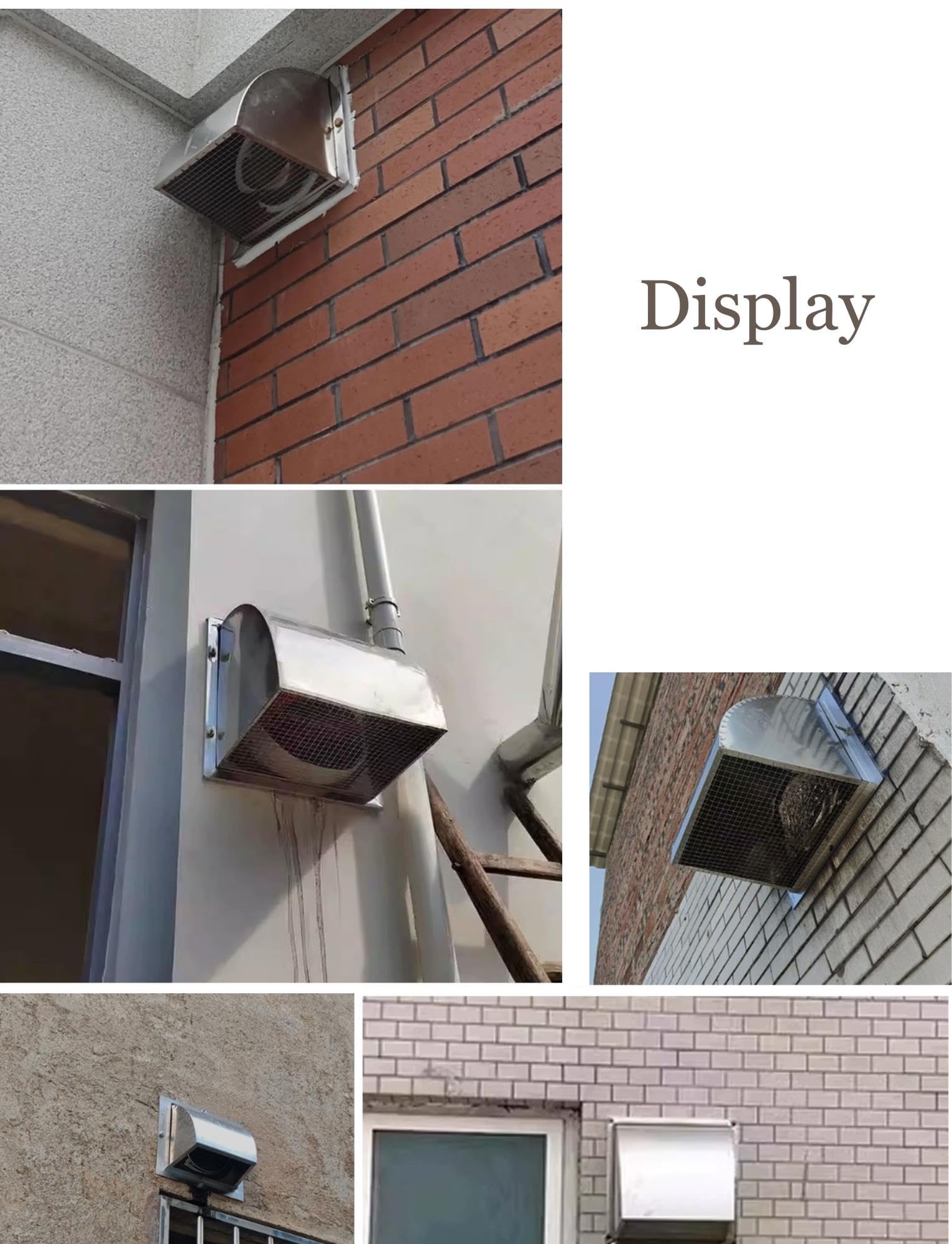 Rejilla Ventilación Exterior Acero Inoxidable 304
