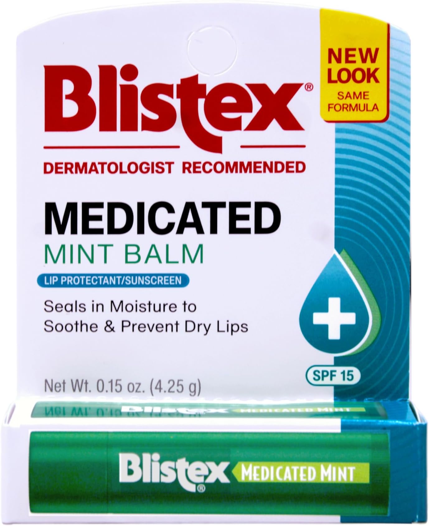 Medicated Mint Balm SPF 15 0.15 oz (Pack of 12)