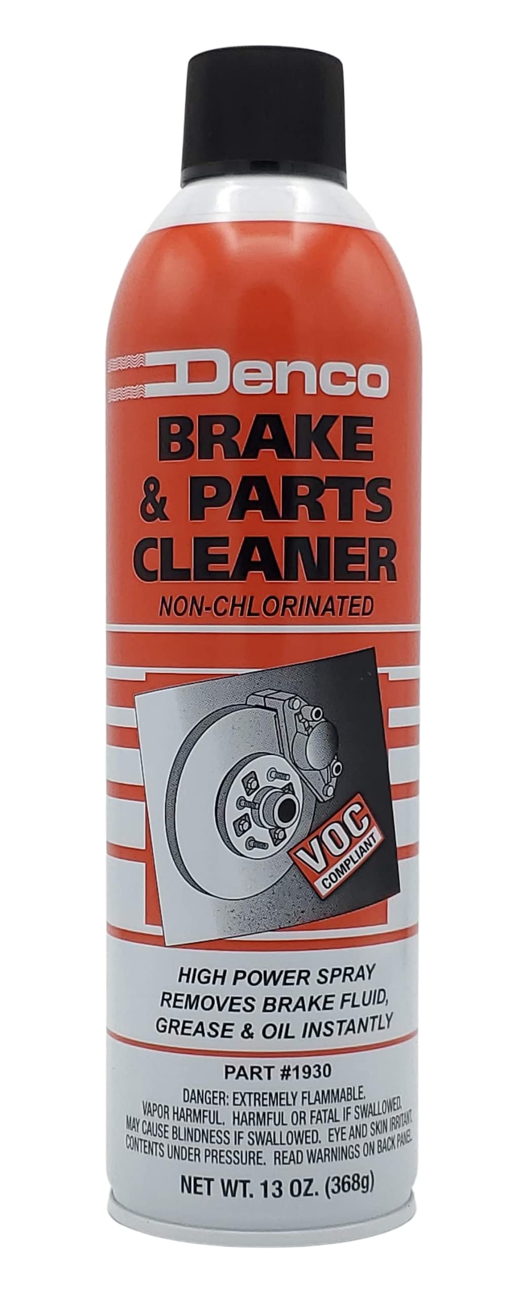 Denco 1930 Brake Cleaner, 13 Ounce, Single Can