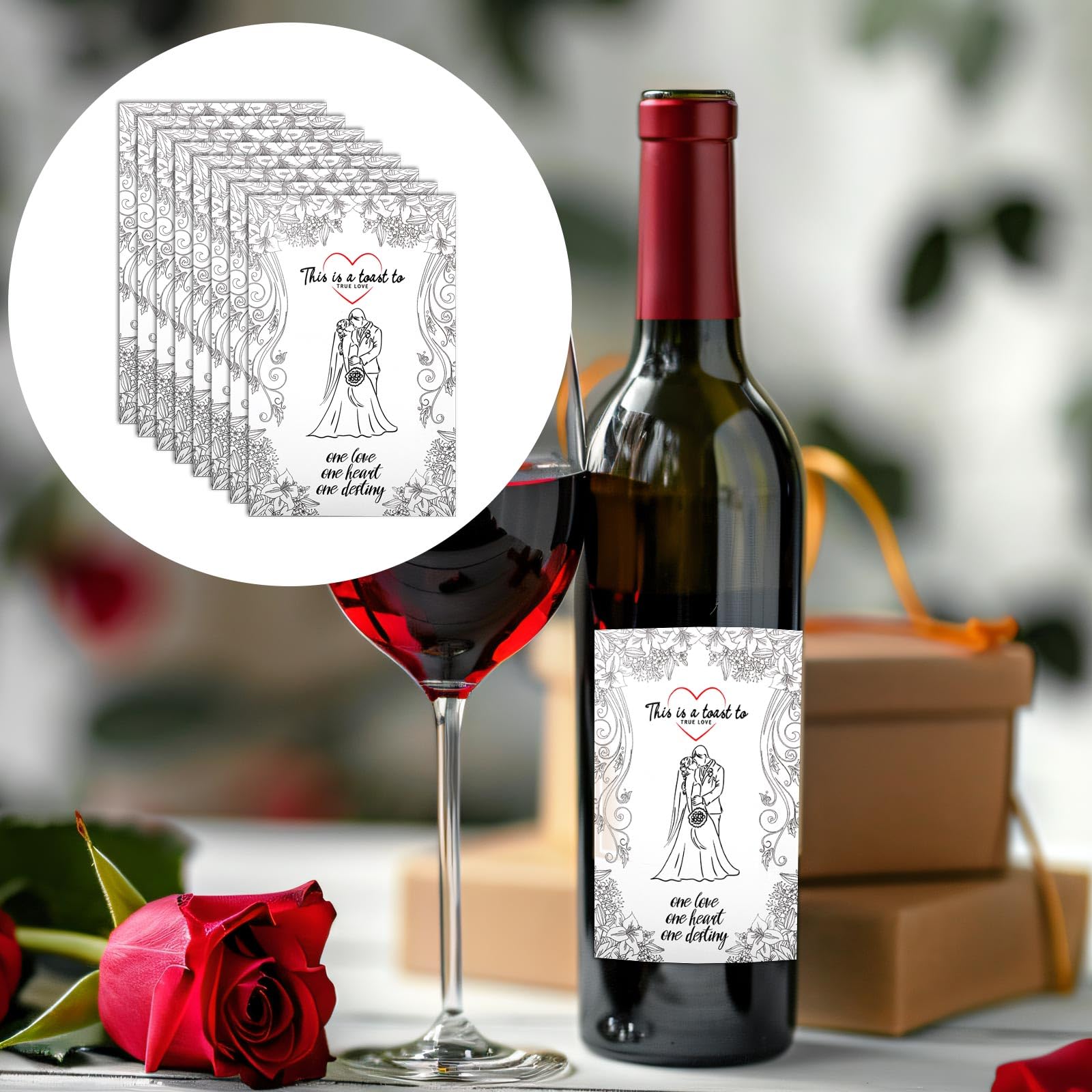 50 Igliore Bottiglia Di Vino Personalizzata Nel 2024 - Foto 6