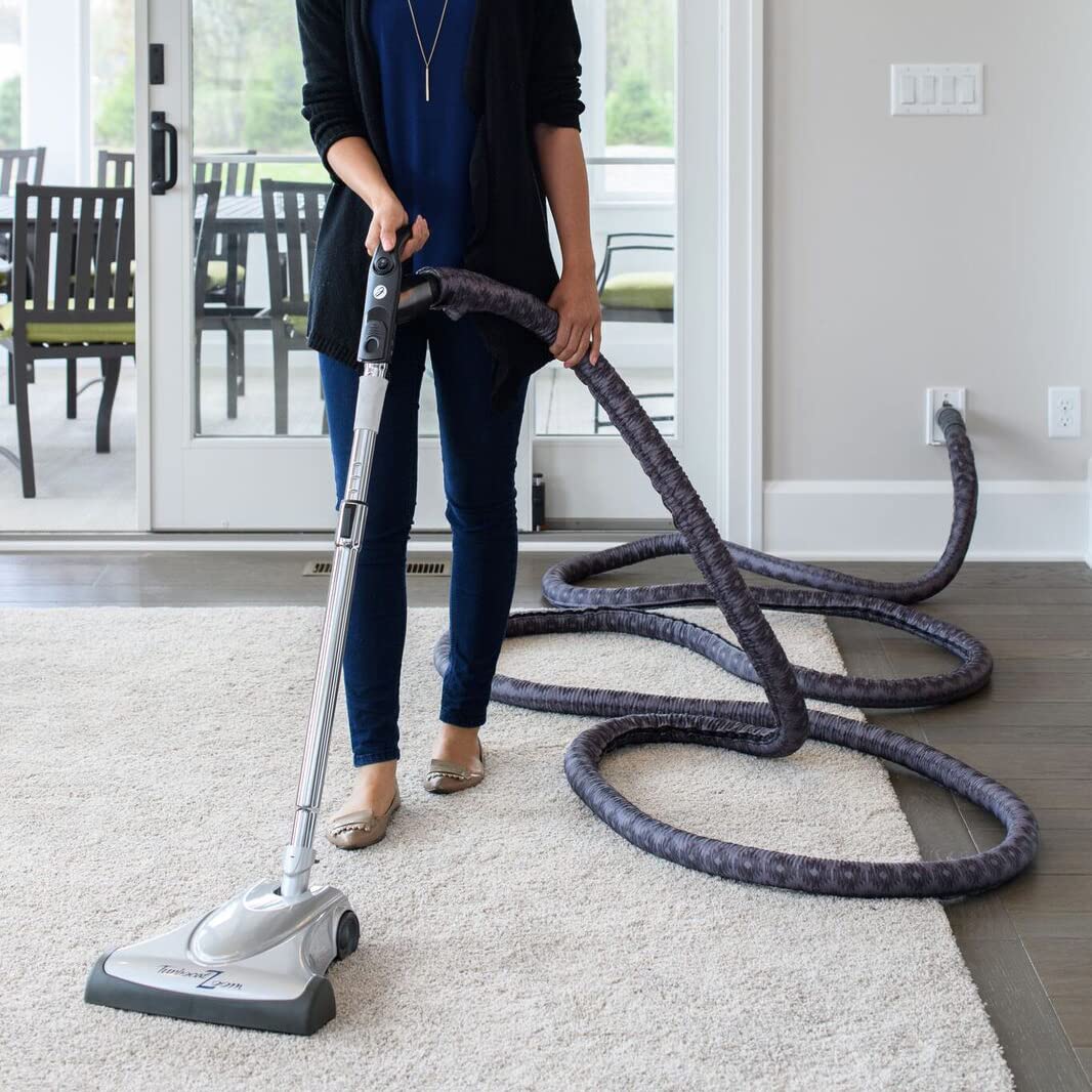TurboCat Zoom Turbobürste 31 cm, Staubsaugerbürste mit Luftantrieb, passend für viele Staubsauger Marken