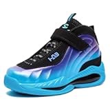 Kids Sneakers Basketball Shoes Breathable Nonslip Sports Tennis Walking Running Shoes for Boys Girls