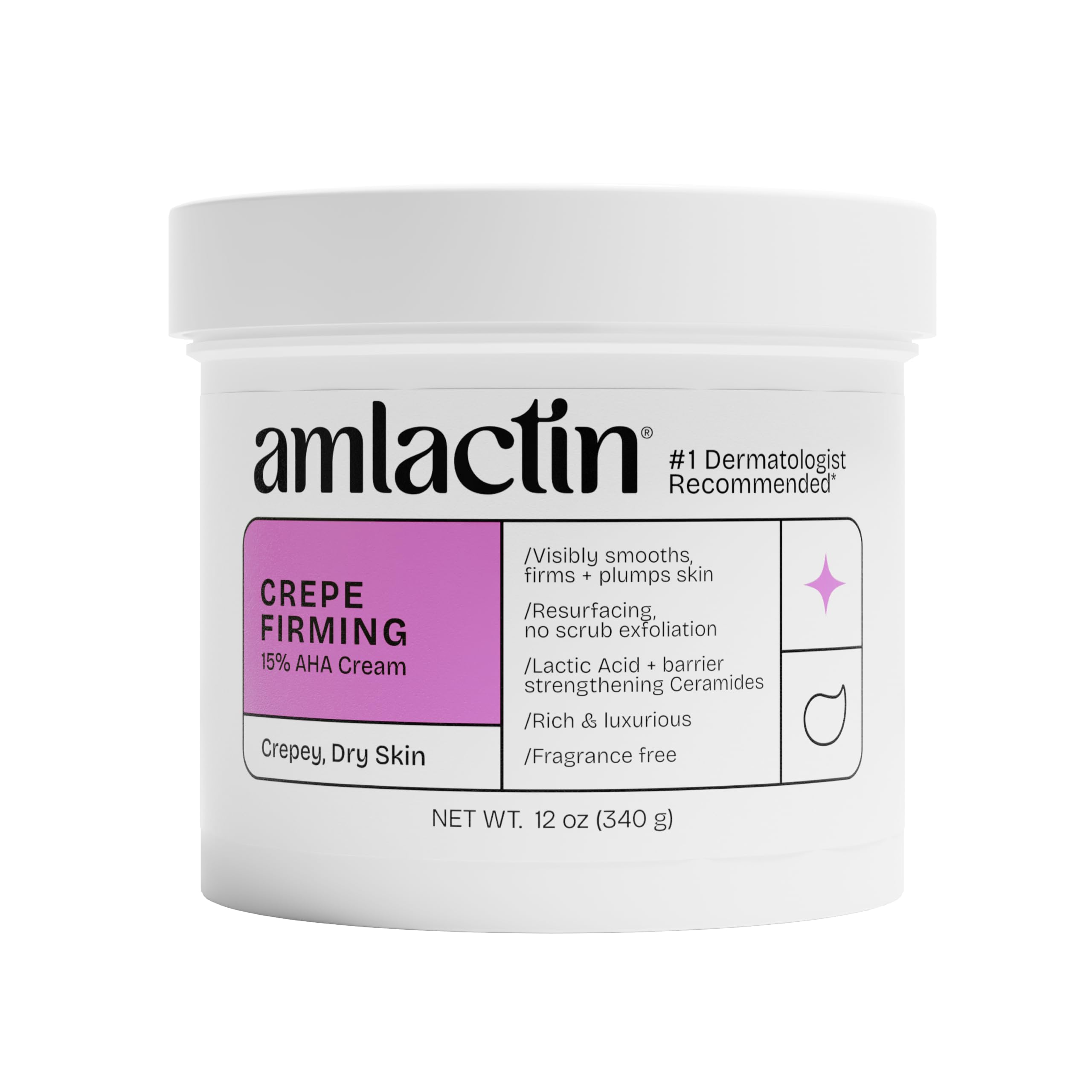 AmLactin Crepe Firming Body Cream - 15% Lactic Acid -1