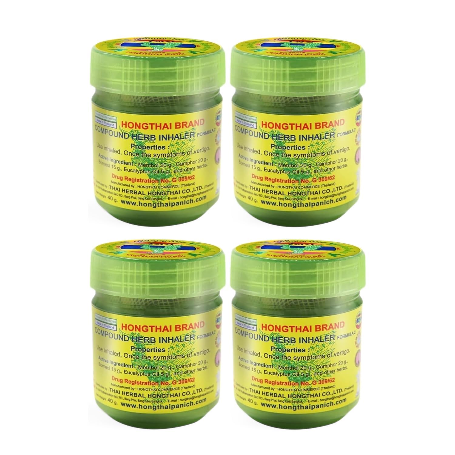 Wholesome First Hong Thai Traditional Thai Herbal Inhalant (Pack of 4)-image-8