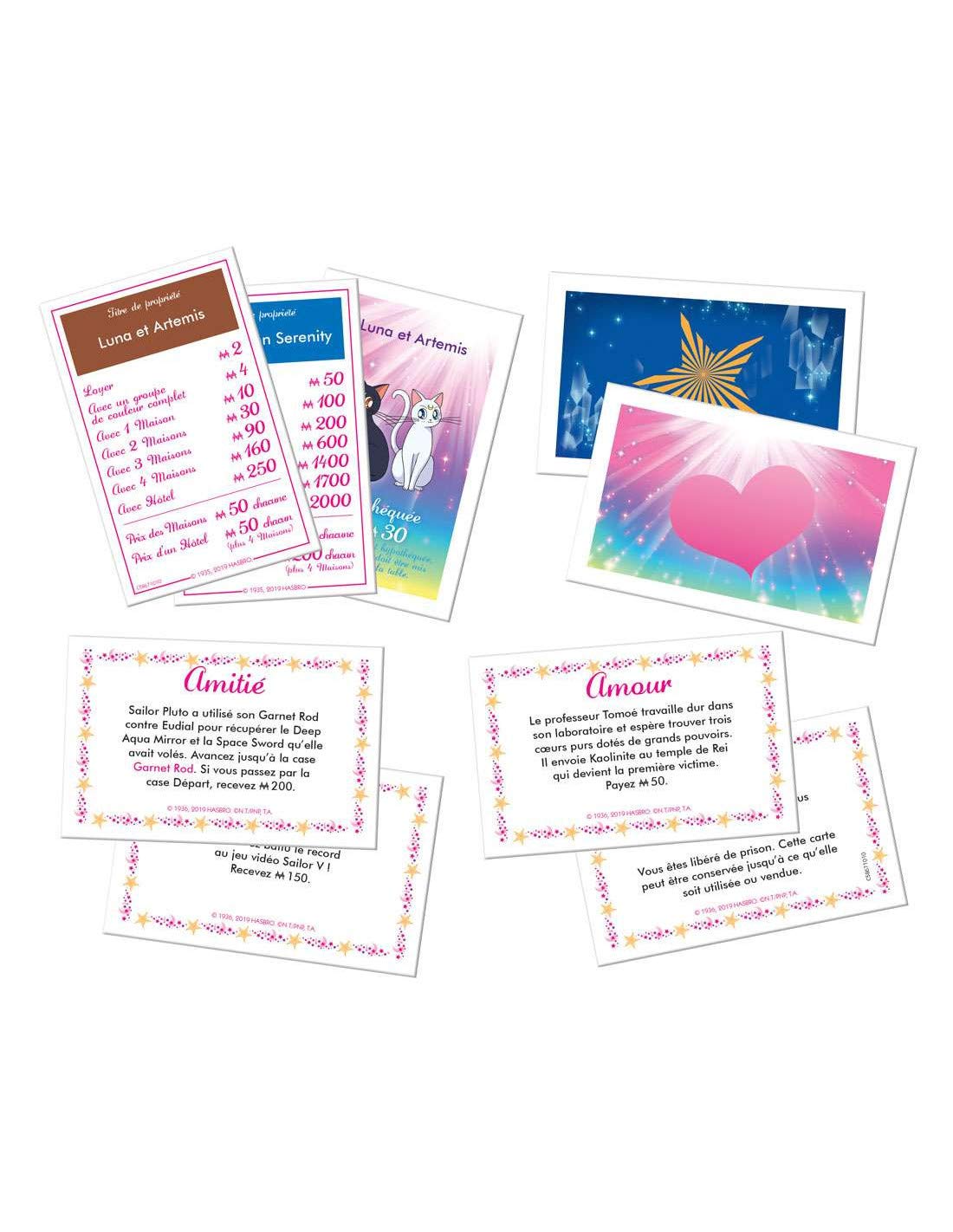 Winning Moves Sailor Moon Monopoly - Giochi e Prodotti per l'Età Evolutiva