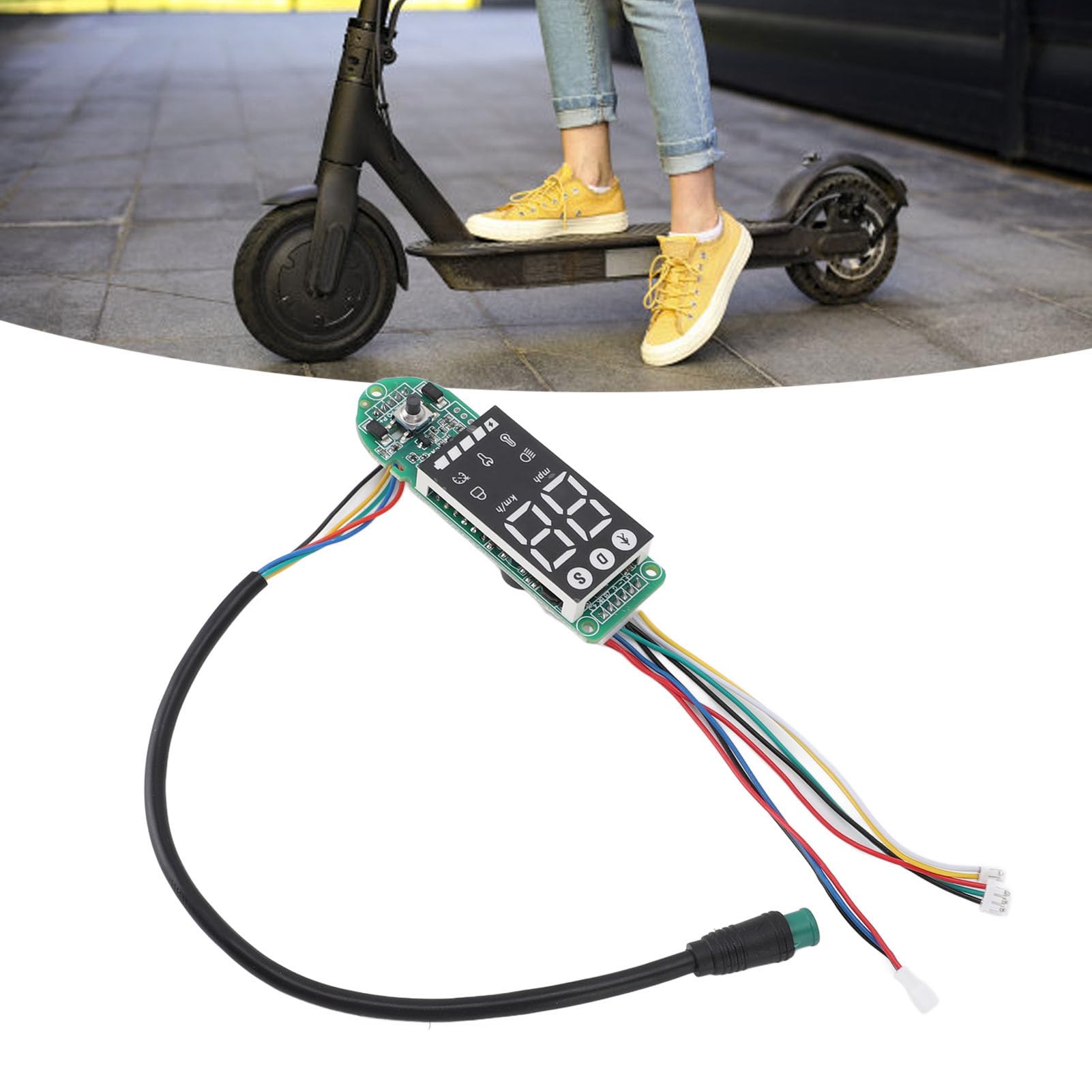 Tableau de bord d'affichage pour trottinette électrique Xiaomi 3 – Pièces de rechange pour circuit imprimé et accessoires de tableau de bord Tableau de bord d'affichage pour trottinette électrique Xiaomi 3 – Pièces de rechange pour circuit imprimé et accessoires de tableau de bord