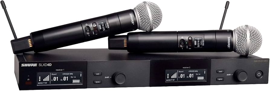 Amazon.com: Shure SLXD24D/SM58 Dual Channel Digital Wireless Amazon.com: Shure SLXD24D/SM58 Dual Channel Digital Wireless