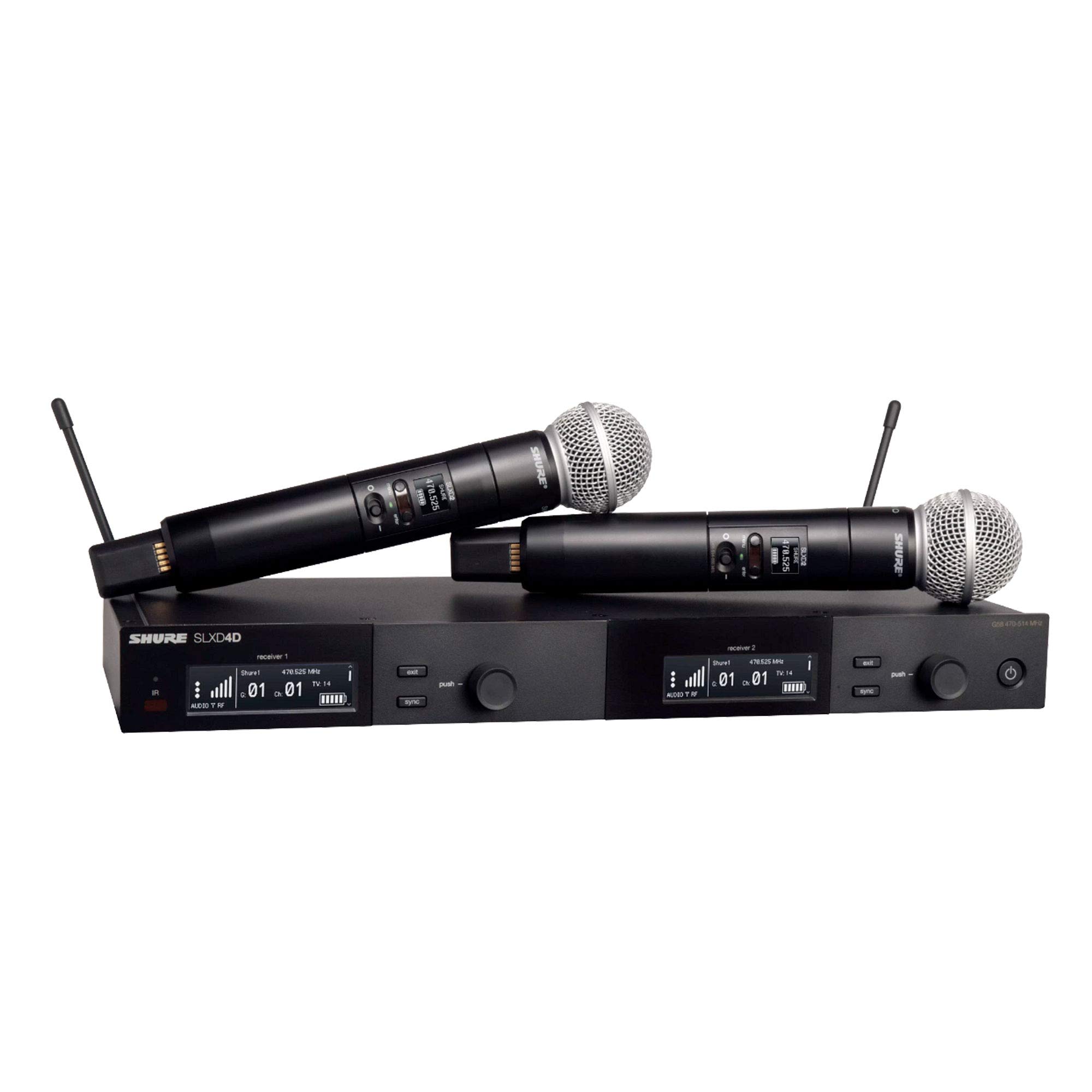 Amazon.com: Shure SLXD24D/SM58 Dual Channel Digital Wireless