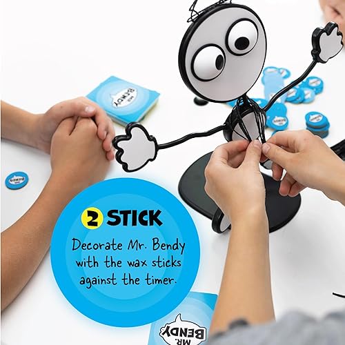 Miniatura 4 de Fat Brain Toys Mr. Bendy - Manualidad, curva y adivina! Juego de fiesta para niños y adultos
