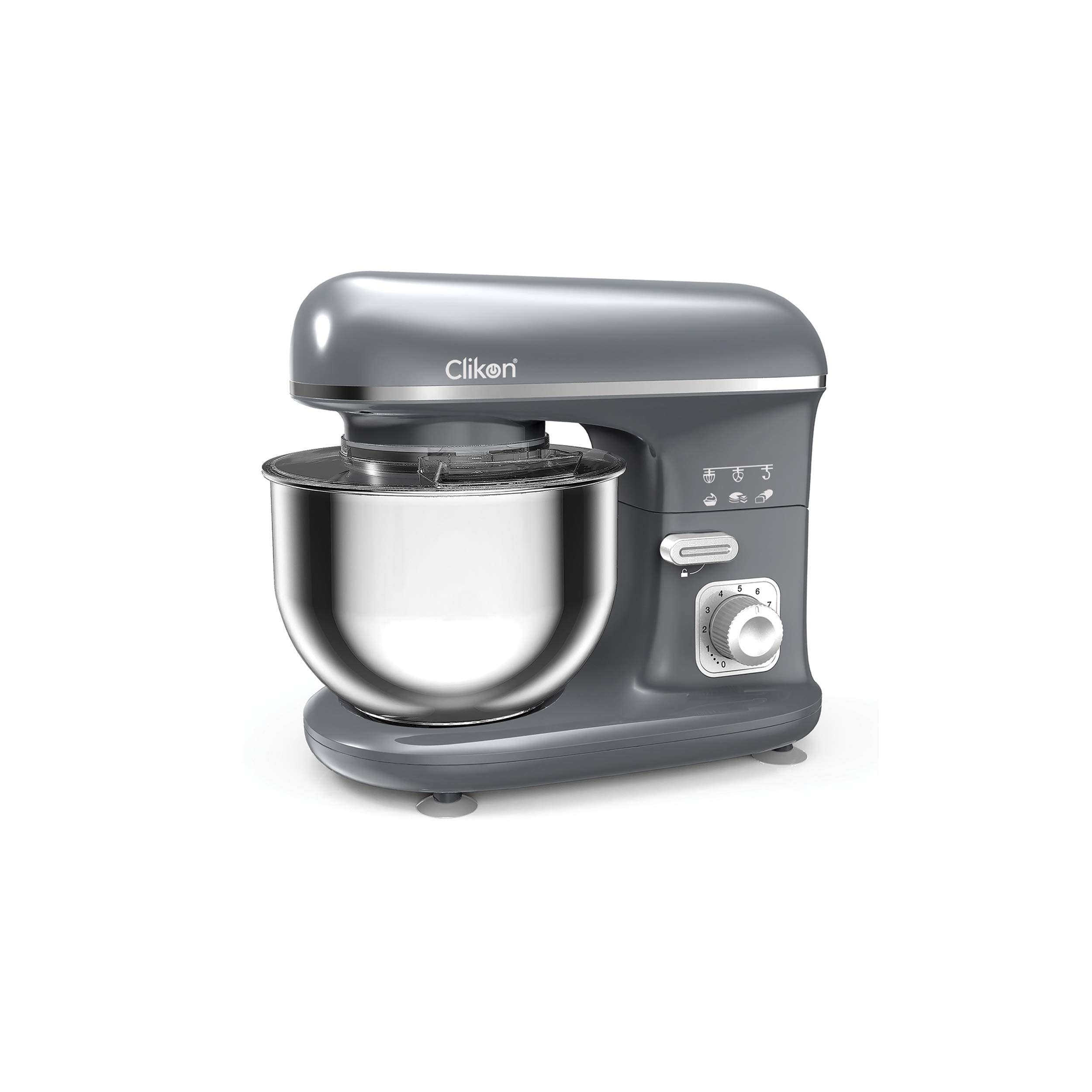 Buy Clikon Stand Mixer with Dough Hook & Whisk Attachments, 10 Speed