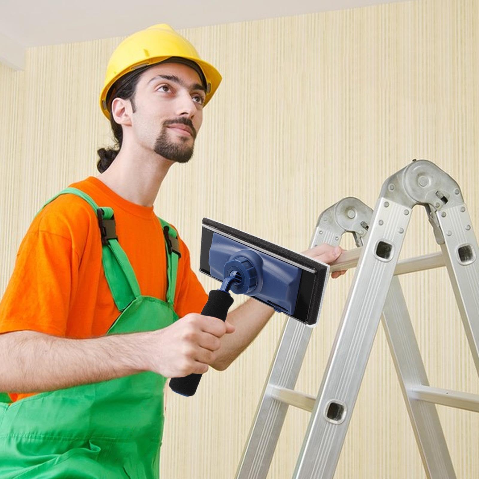 Herramienta de pintura de esquina, borde de corte de pintura ajustable, pincel ergonómico, herramientas de pintura profesionales, herramienta de pintura versátil para varios proyectos de pintura