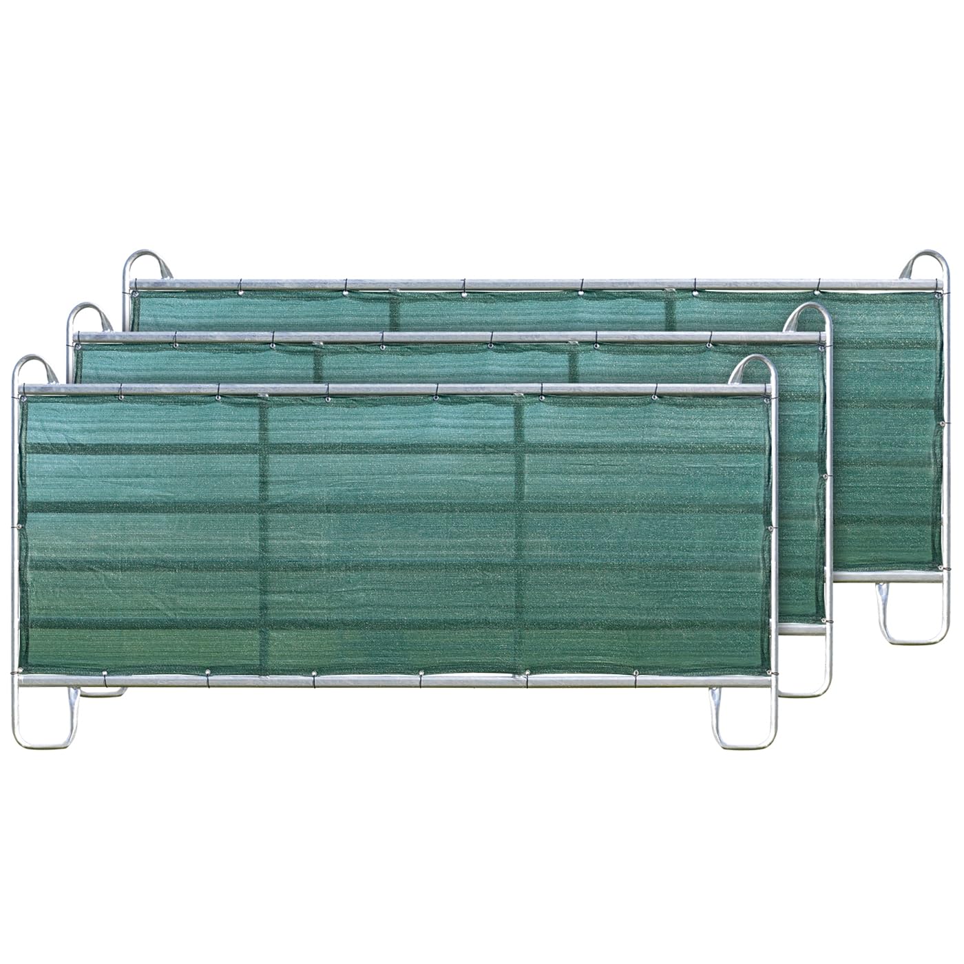 VOSS.farming Windschutznetz 11,30x1,2m für Weidepanels grün