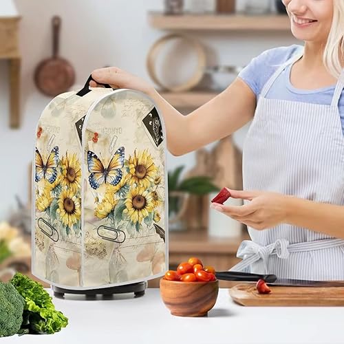 Miniatura 3 de Funda para batidora, cubierta para electrodomésticos de cocina, protección contra el polvo, lavable, para máquina de café, procesador de alimentos,